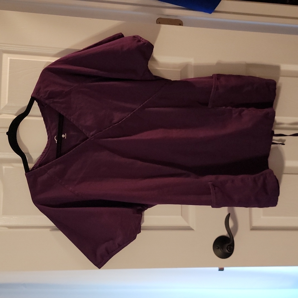 Purple Scrub Top